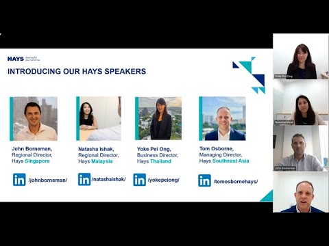 Hays Southeast Asia expert webinar | Insights from our 2024 Asia Salary Guide