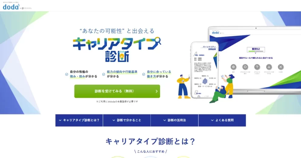 ICQキャリアタイプ診断(doda)